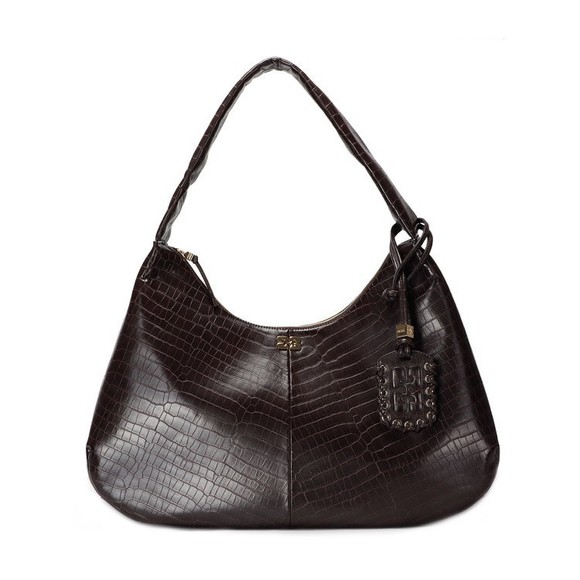 Ganni Bou Hobo Xxl Croco Bag - NWT - Picture 1 of 3